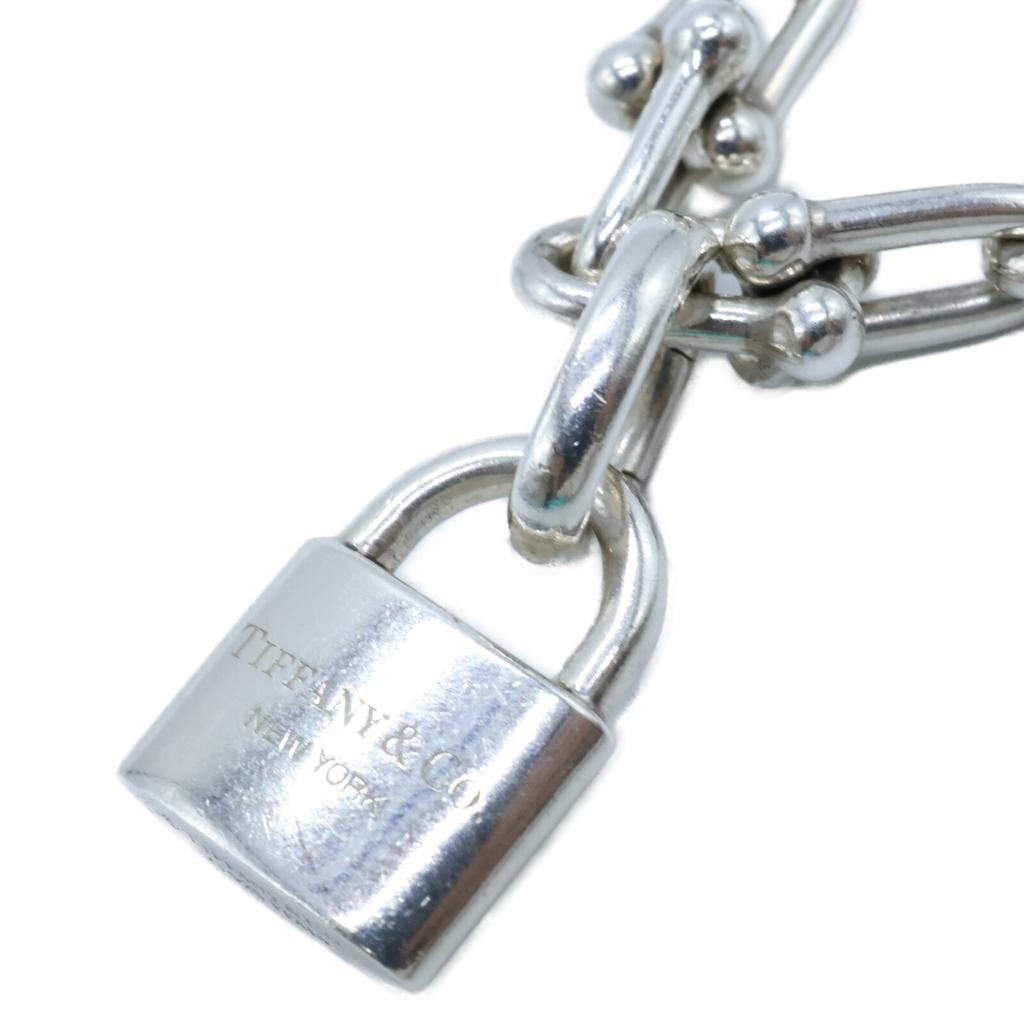 TIFFANY&Co. Ag925 hardware wrap Bracelet SilverUsed