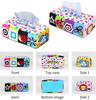 Magic Tissue Box Babyspeelgoed, Zacht Montessori Zintuiglijk Speelgoed voor baby's van 0-6-12 maanden, Hoog contrast Babyspeelgoed voor pasgeborenen Peuters Baby's Cadeau