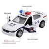 Boy's Alloy Pull-Back Toy Car Set: Police, Taxi, and Fire Truck Models