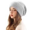 Rabbit Fur Rabbit Fur Hat Large Size Winter Hat Fashionable Head Cap  Winter