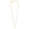 Louis Vuitton Lv Iconic Floral Adjustable Enamel Brass Necklace Women Necklace Pink M01215