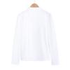 Women's Fleece-Lined Semi-High Neck Long-Sleeve Slim Fit Base Layer for Autumn/Winter