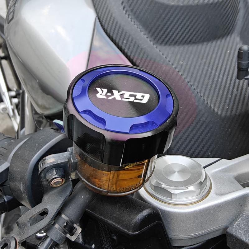 For Suzuki GSXR GSX-R 600 750 1000 1000 R/X Gsx-r1000 Accessories Front Brake Fluid Cap and Engine Oil Filler Cap Protection