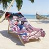 Denia Game Wuthering Waes Towel Sports Quick Dry Travel Camping Gear Sandproof Soft Light Large Beach Towel