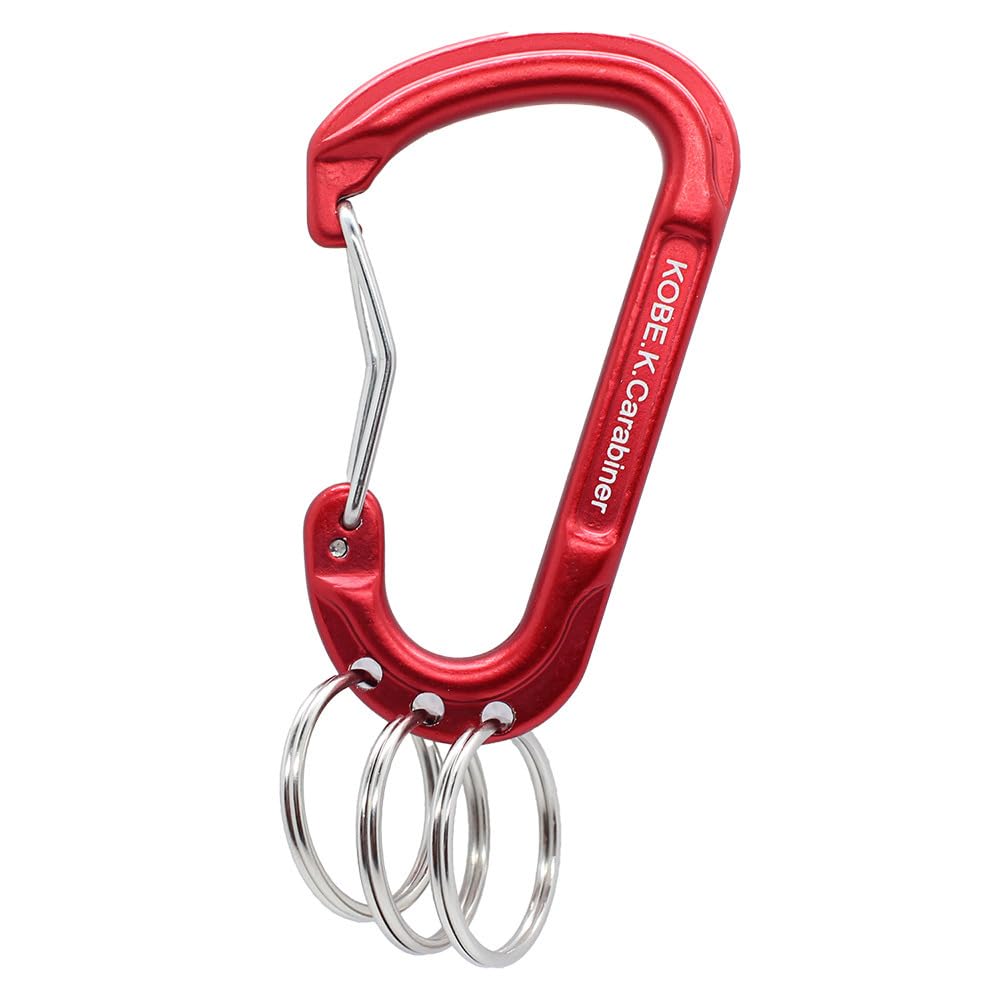 Kobe Shine 3 ring keychain strength over 150kg