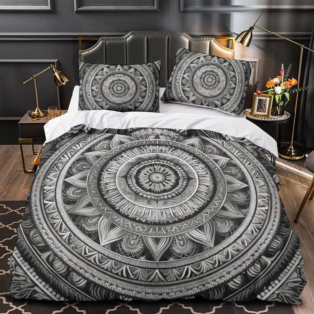 3D Digital Printing Bedding Two Or Three-Piece Set Bohemian Series Polyester