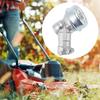 24mm 10Teeth Lawn Trimmer Brush Cutter Head, Lawn Mower Gear Brush Cutter Parts Strimmer Grass Trimmer