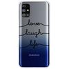 Clear Soft Cover for Samsung A31 A41 A51 A71 Case TPU Transparent Lovely Fashion Cases for Galaxy A71 Silicone Bumper Cat