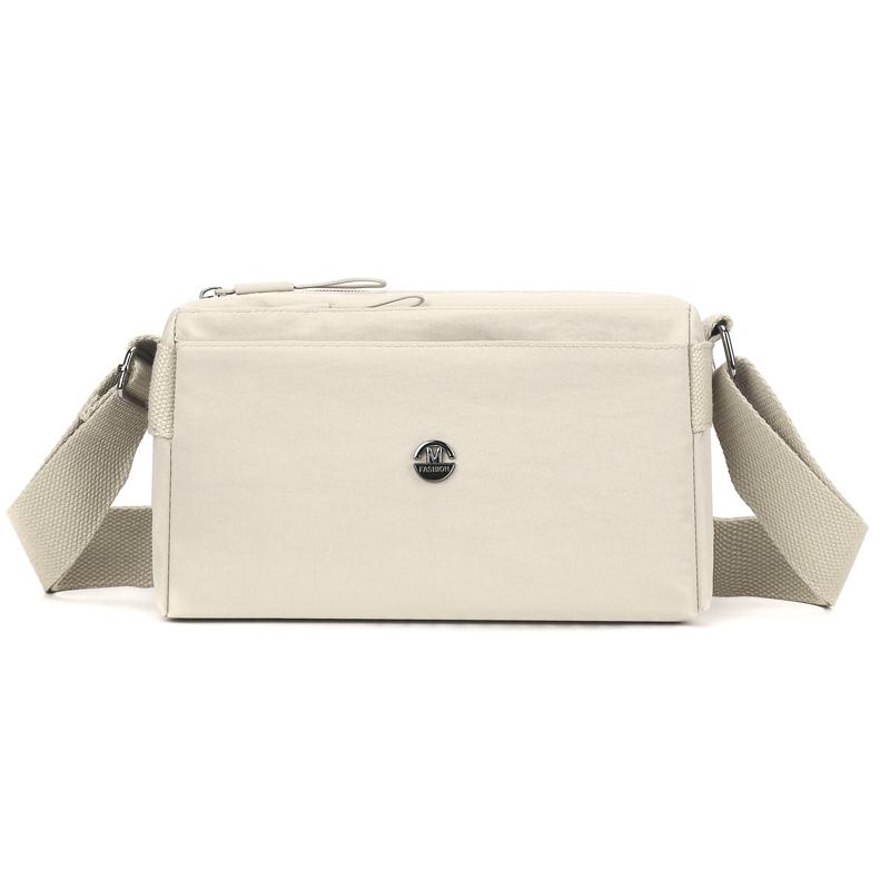 Women's Bag Nylon Shoulder Bag Solid Color Crossbody Small Square Bag