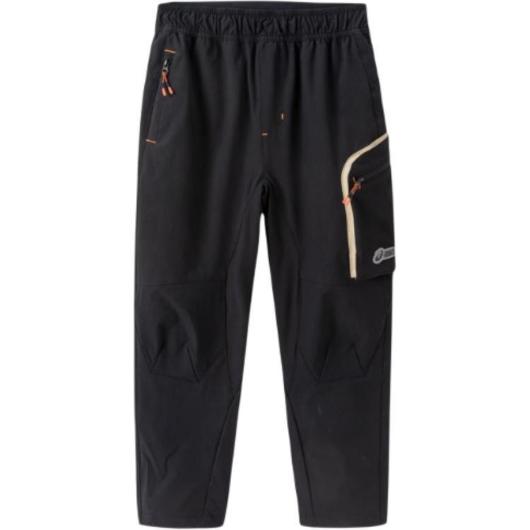 Asics Japanese Trendy Full Length Pants Black Teenagers 333241085045-001 120