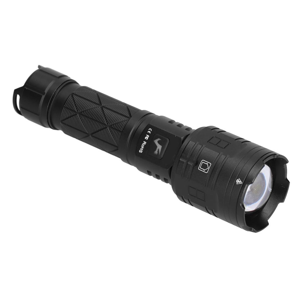 LED Flashlight USB Charging 16 Core 5 Light Levels 2 Modes Camping Lighting Device for Outdoor