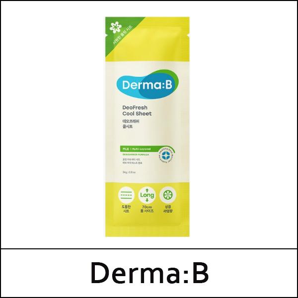 [Derma:B] Derma B (a) Deofresh Cool Sheet (24g*5Sheets) 1 Pack