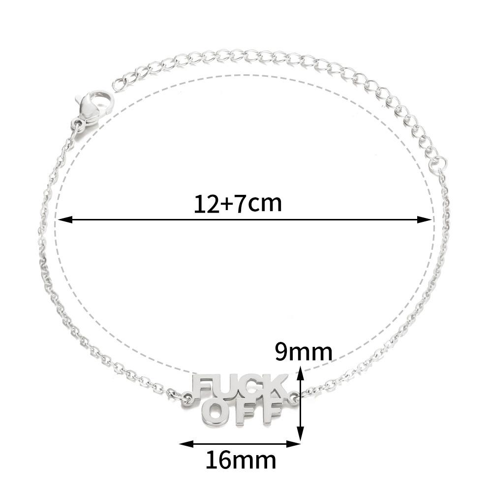 Beads Anklets for Women Gold Color Stainless Steel Chain Ankle Bracelet Trendy Summer Beach Jewelry Accessories Gifts