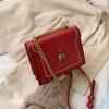Women's Bag Summer New Chain Retro Bee Tide Fashion Shoulder Portable Contrasting Color Messenger Small Square Bag