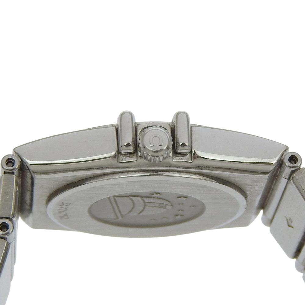 OMEGA Constellation Mini Watches SilverDial Stainless Steel Quartz Analog display Women Used