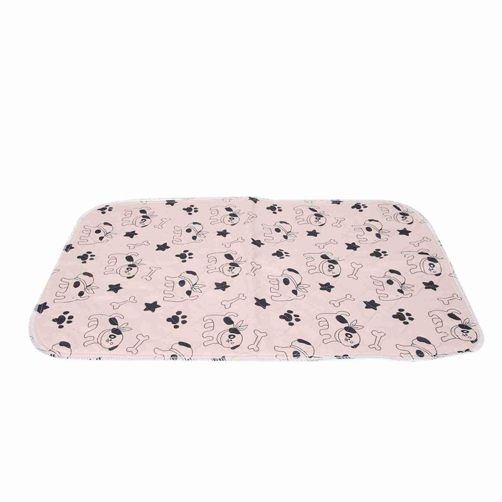 Polyester Fabric Washable Dog Urine Pad Leak Resistant Leak Proof Pet Mat  House Training