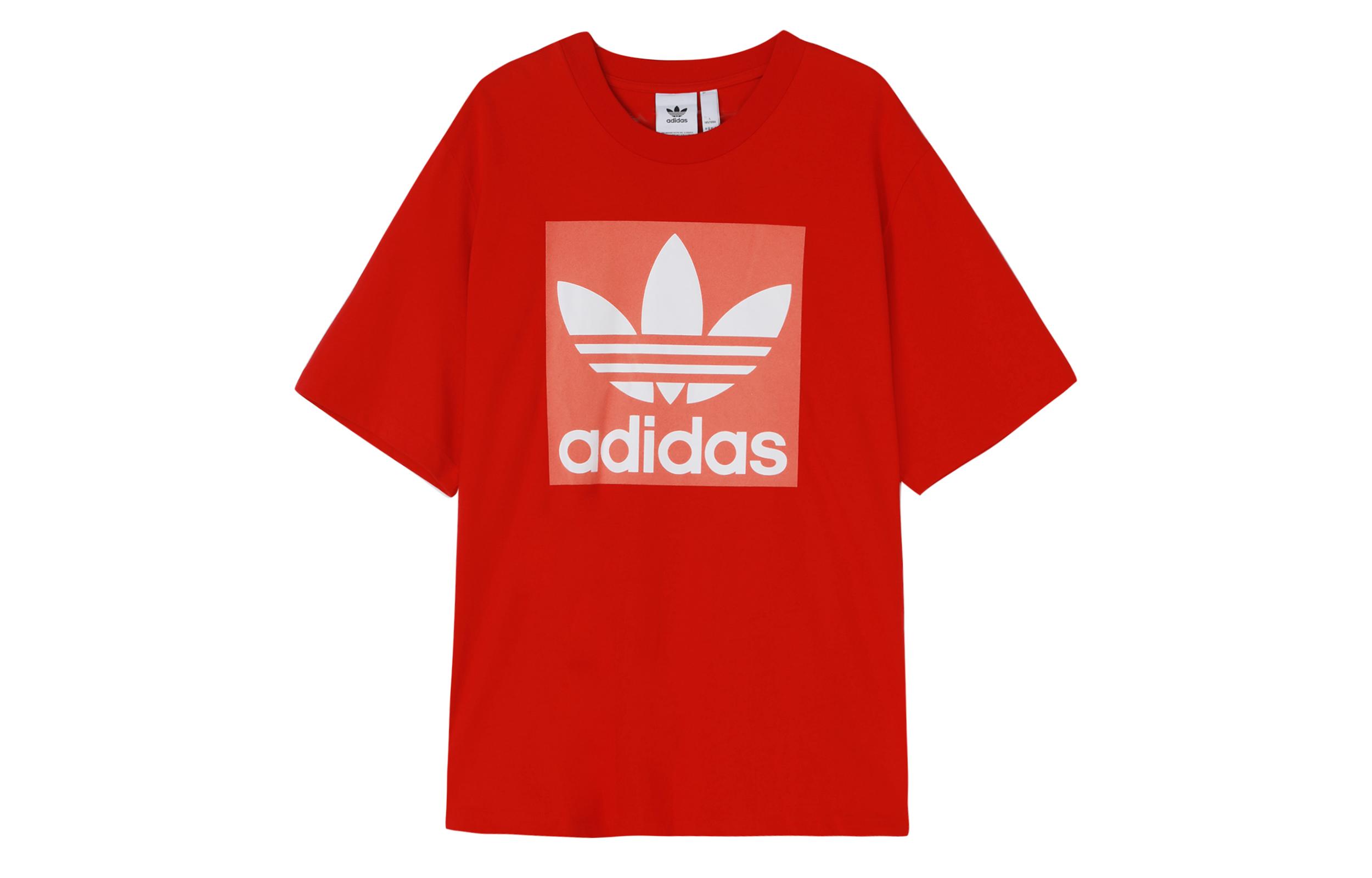 Adidas Originals Set in Sleeve T Shirt Men s Red FK9991 L
