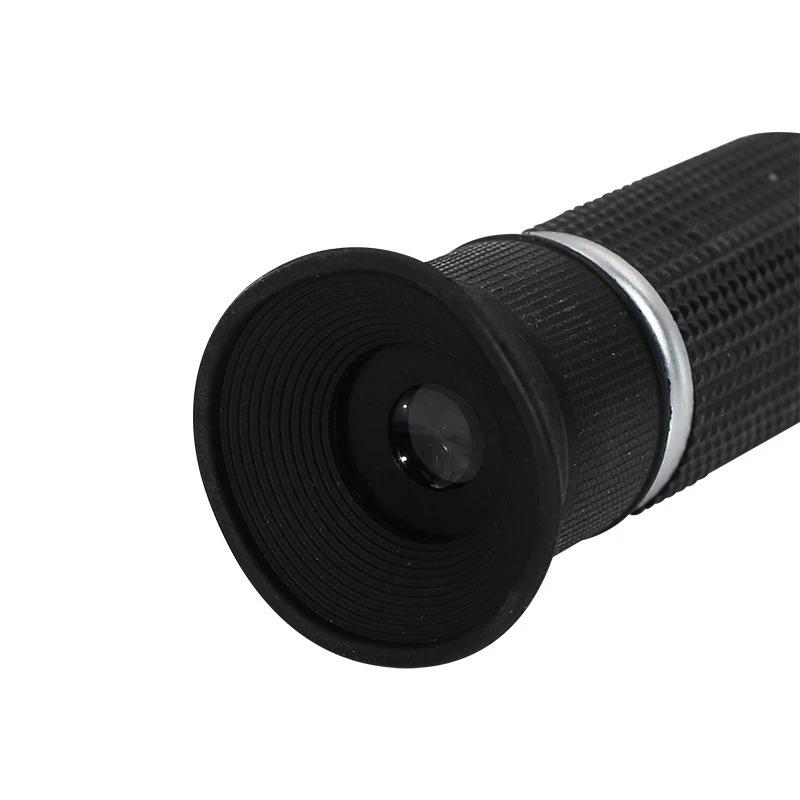 Handheld Alcohol Refractometer Alcohol Meter ATC Spirits Tester Alcohol Concentration Meter 0-80% Range Beer Wine Refractometer