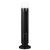 Bladeless Tower Fan Portable USB Desk Fan with Light for Home Bedroom Office