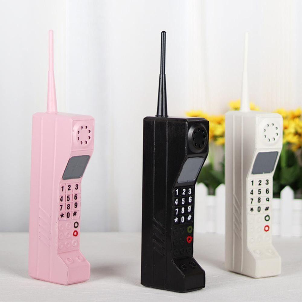 Simulace Retro Telefon Rekvizita Staromódní Cihlový Mobilní Telefon Ozdoba Fotografické Rekvizity
