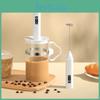 Elektrischer Milchaufschäumer, Handmixer für Kaffee und Backwaren im Haushalt