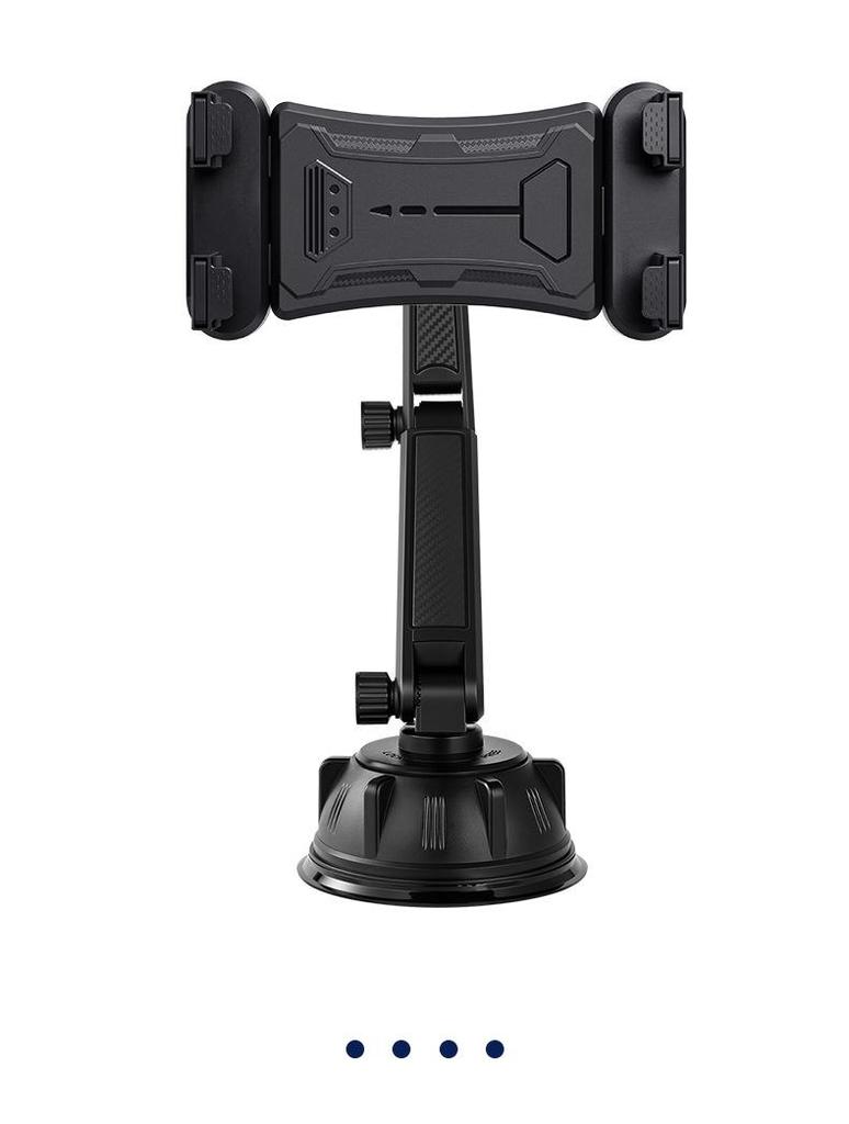 Foldable Telescopic Car Phone Holder for Dashboard & Live Broadcasts