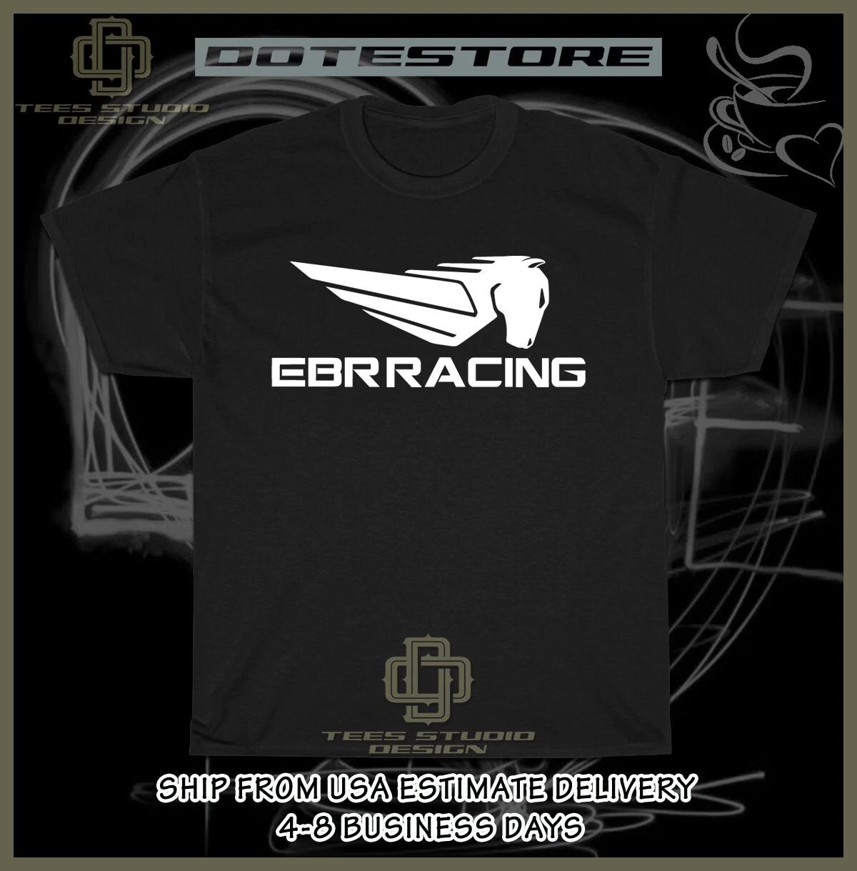 New Erik Buell Racing EBR Logo Men s T-Shirt American Dotees Tee Shirt XXXXL