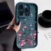 Shockproof Soft TPU Case For iPhone 17 16E 16 15 Pro Max 14 Plus 13 12 11 Pro Max Air Flower Pattern Silicone Phone Cover