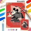 Disney Kit de Arte para Pintura a Óleo Mickey Mouse Vampiro Pintado à Mão. Presente da decoração Home