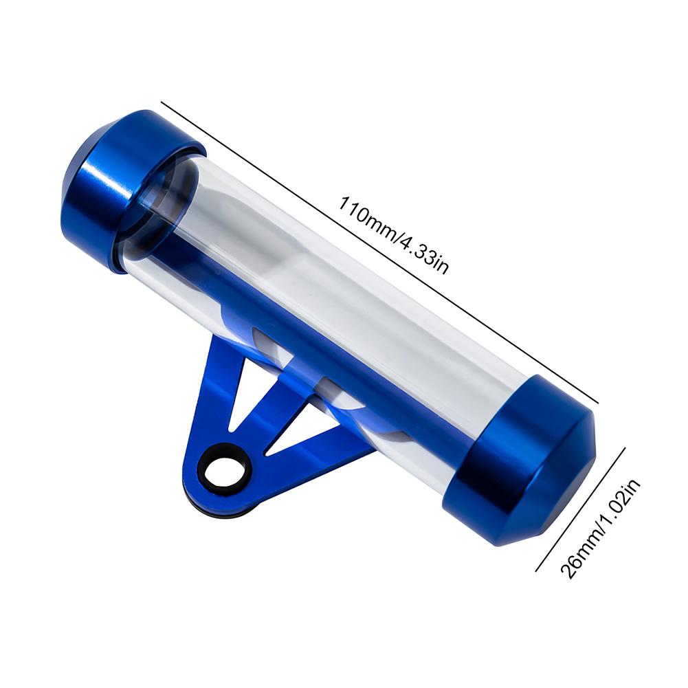 Motorbelasting Schijfhouder Waterdicht Veilig Controle Schijf Buis met Zeskant Sleutel Cilindrische Houder Frame Motorfiets Accessoires