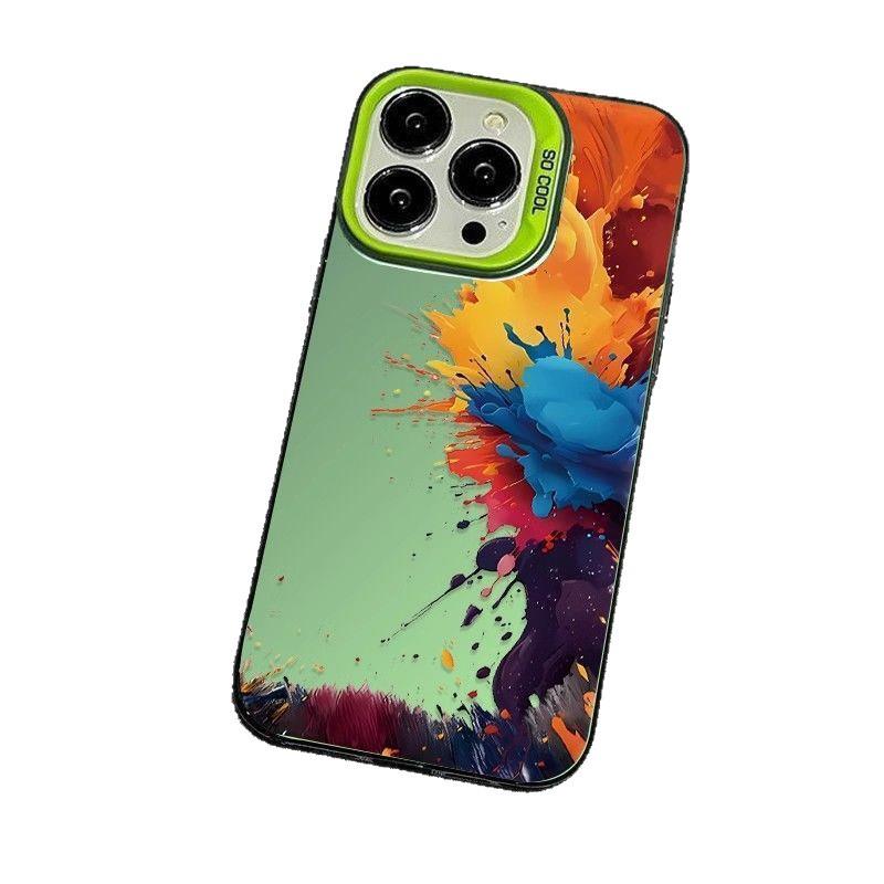 Color Ink Splash Phone Case for iPhone 13-17 Pro/Pro Max