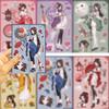 8 Chinese Style Girl Outfit Guka Stickers DIY Hand Account Small Card Mobile Phone Case Decoration Korean Ins