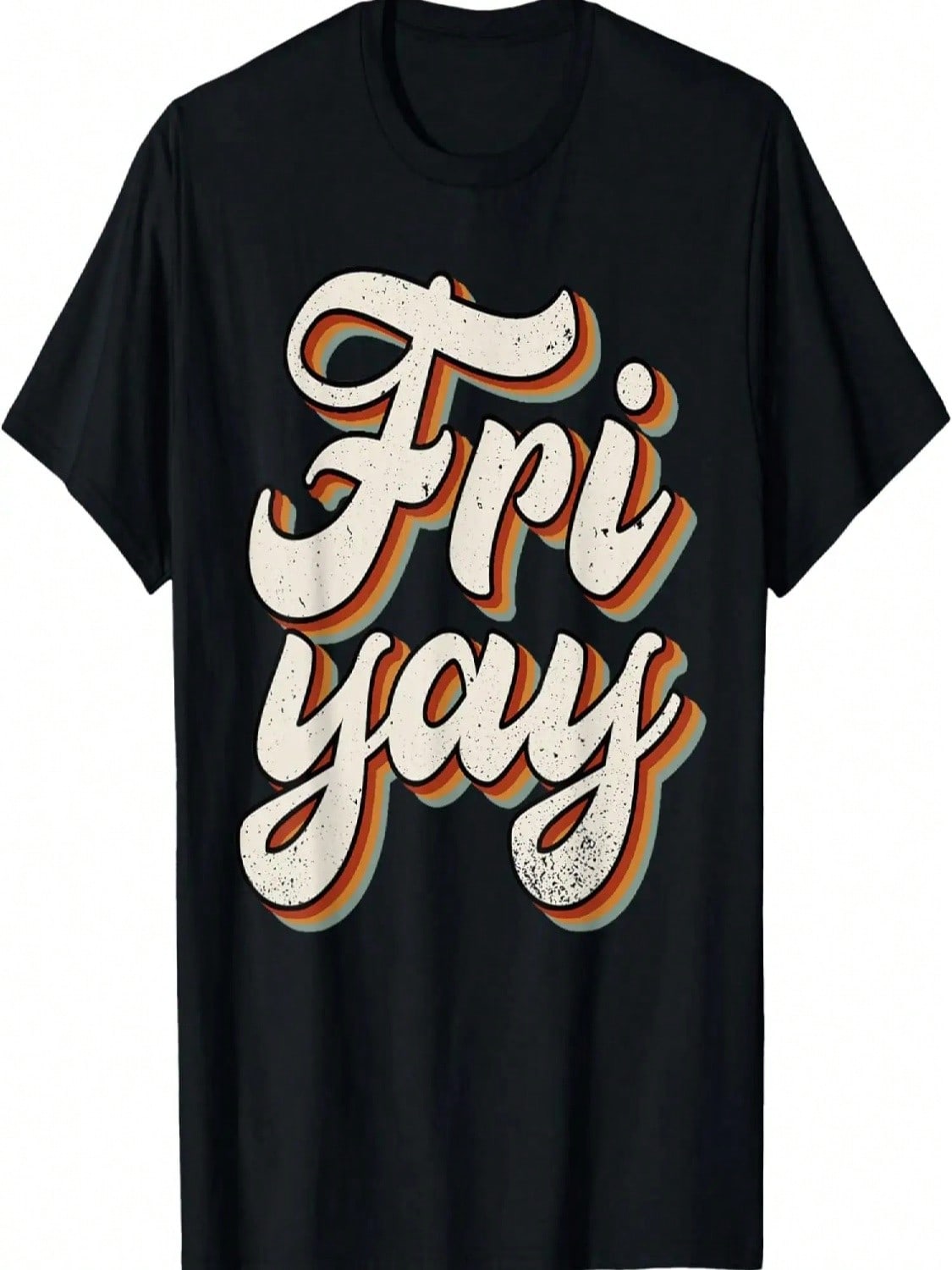 Funny Fri Yay Quote For Teachers Fri-Yay T-Shirt S разноцветный
