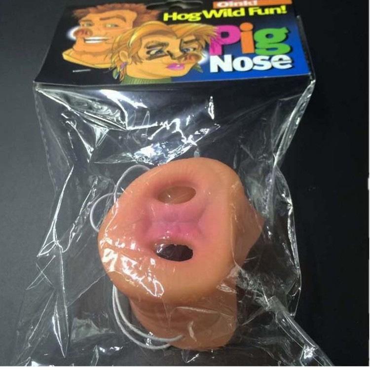 

Halloween Cosplay Party Fake Pig Nose Realistic Pig Snout Mask Dance Show Kindergarten Kids Festiva Animal Dressing Up Mask 6x5x5 CM