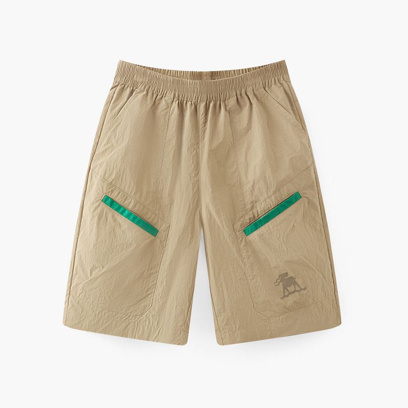 Mqd Children s Clothing Boys  Cargo Shorts Summer New Style Children s Loose Casual Shorts Versatile Shorts Kakh 120