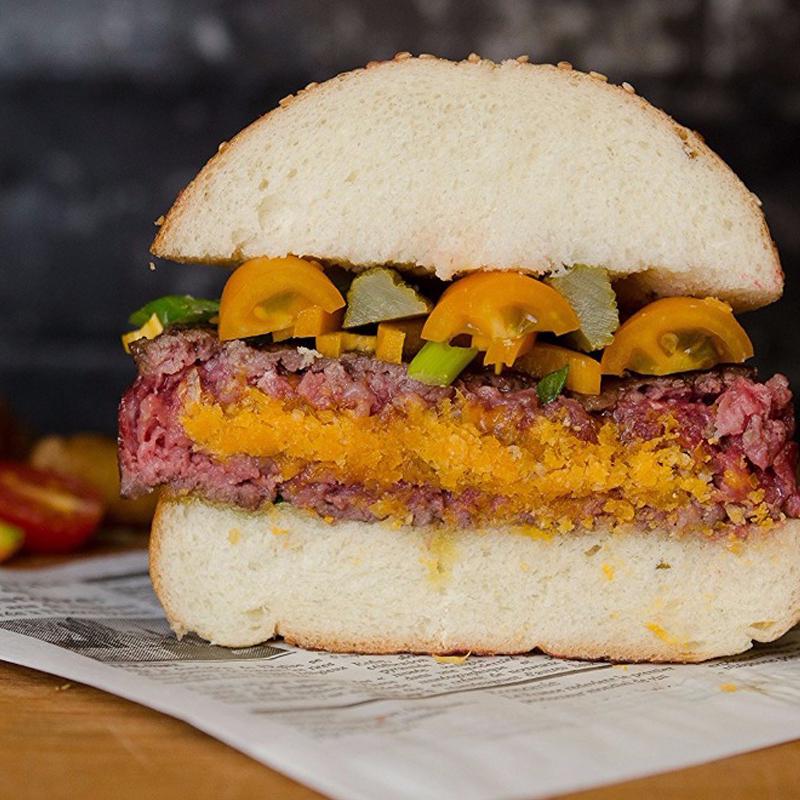 Stuffed Burger Press Meat Beef Grill BBQ Maker Mould Patty Maker Mold Hamburger Press Cooking Tool