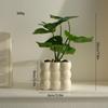 Nordic Bionic Bonsai: Indoor Green Plant Faux Ornament for Office or Living Room Decor