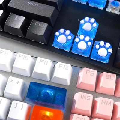 Clavier Mécanique UV Multifonctionnel Moule en Résine Époxy pour Touche Moule en Silicone Moules en Époxy Cristal Arts et Artisanats DIY Ma