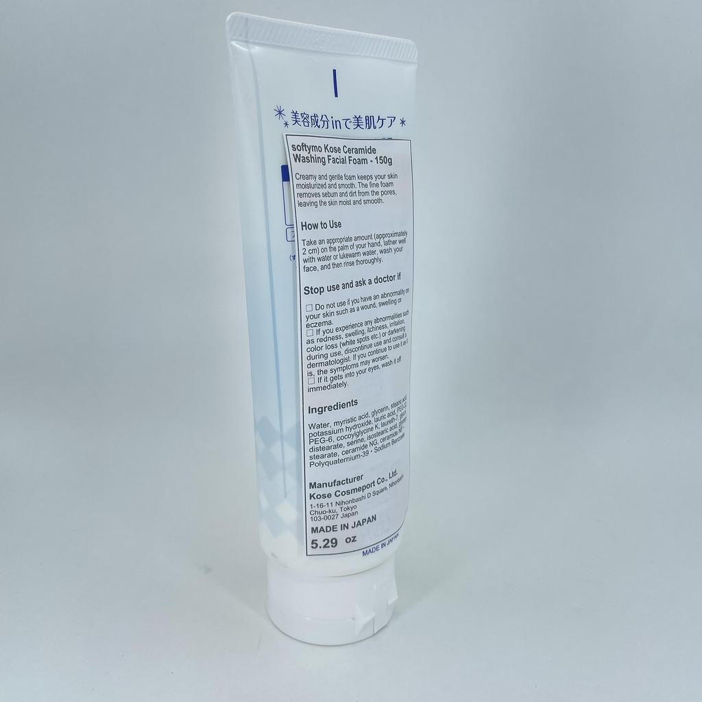 Softymo Facial Cleansing Foam W Ceramide Facial Cleansing 150g
