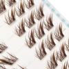 Manga Style Fox Lashes Natural Look Individual Fake Eyelashes  for At-Home Use