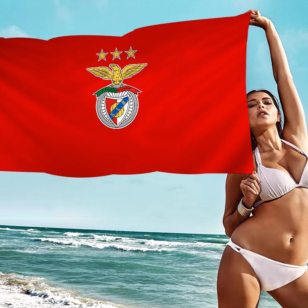 Ποδοσφαιρικός Σύλλογος B-Benfica Πετσέτα Μπάνιου Μικροΐνες Μαλακή Απορροφητική Αεριζόμενη Για Κορίτσια Παιδιά Διακοσμητική Κινούμενα Σχέδια Πετσέτα Παραλίας