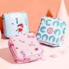 Women Travel Small Cosmetic Bag Girl Lipstick Make Up Bag Beautician Sanitary Pad Bag Case for Daily Necessities Storage Bags