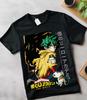 Katsuki Bakugo T-Shirt Mens Womens Tees Top Manga My Hero Academia Anime Black Tshirt Tee All Size