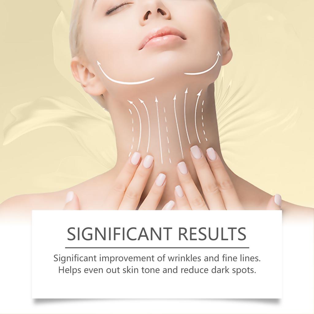 EELHOE Bee Venom Lifting Neck Cream Deep Moisturizing Face Repair Skin Barrier Smooth Hydrated Skin Firming Tightening Cream 50g