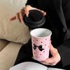 Bow High Looking Ceramic Cup for Best Friend Gift Cup for Office Girls Home Water Cup