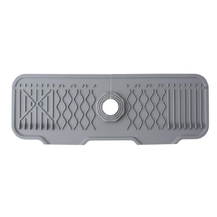 Multipurpose Silicone Splashes Pads Space Saving Foldable Silicone Mat Sink Splashes Pads For Water Splashes Prevention серый