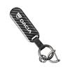 Carbon Fiber Texture Car Logo Key Chain Ring Auto Keychain For Dacia Sandero Stepway Dokker Lodgy Jogger MCV Duster Logan Spring