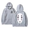 Anime Spirited Away No Face Man Grafická Mikina Unisex 90. léta Manga Harajuku Mikina Unisex Dámská Móda Ležérní Nadměrná mikina
