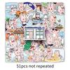 51 sheets original pink rabbit daily life-1930