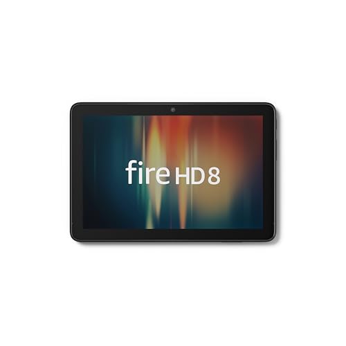 

Новий планшет Fire HD 8 – 8-дюймовий HD-дисплей, 3 ГБ оперативної пам’яті, 32 ГБ пам’яті, чорний (випущений у 2024 році)